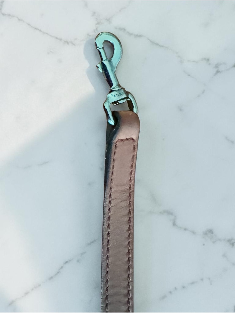 Authentic Gucci Brown Leather Bag Strap - Picture 3 of 3